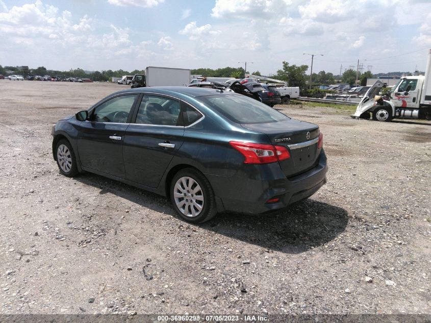 2017 NISSAN SENTRA SV - 3N1AB7AP3HY256558