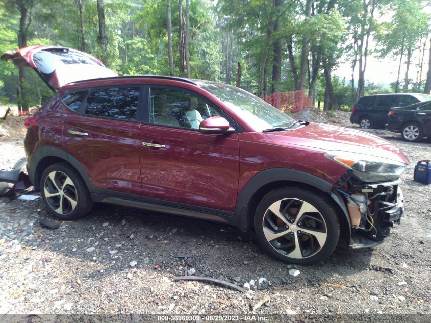 2016 HYUNDAI TUCSON LIMITED - KM8J3CA28GU044677