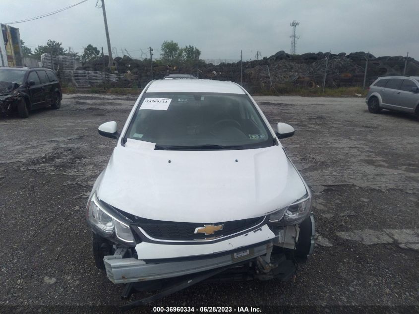2018 CHEVROLET SONIC LT - 1G1JD6SG7J4105997