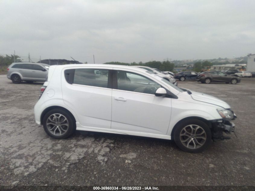 2018 CHEVROLET SONIC LT - 1G1JD6SG7J4105997