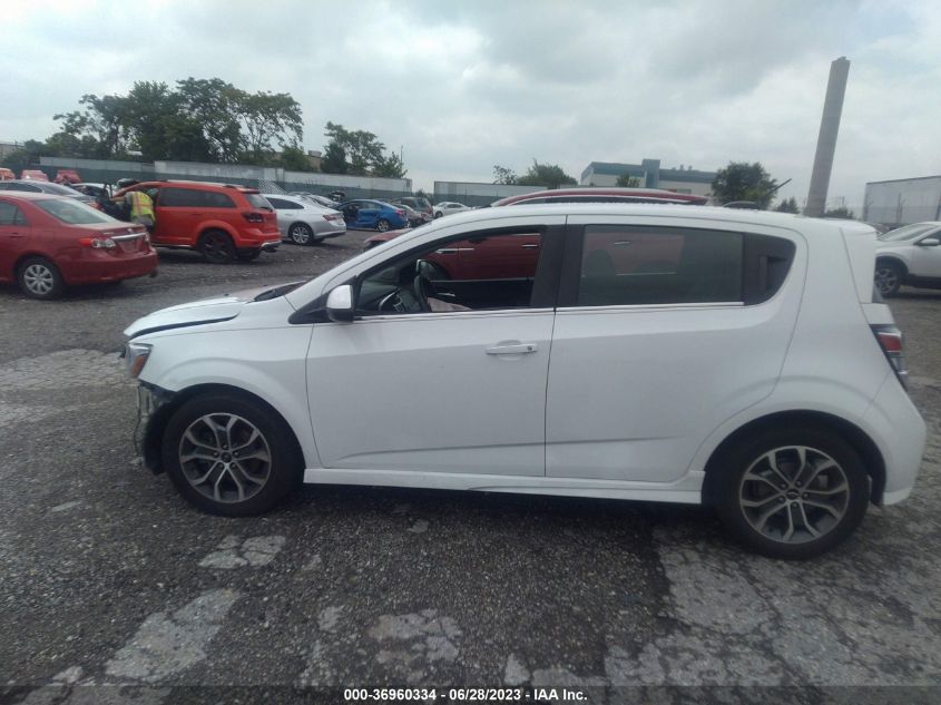 2018 CHEVROLET SONIC LT - 1G1JD6SG7J4105997