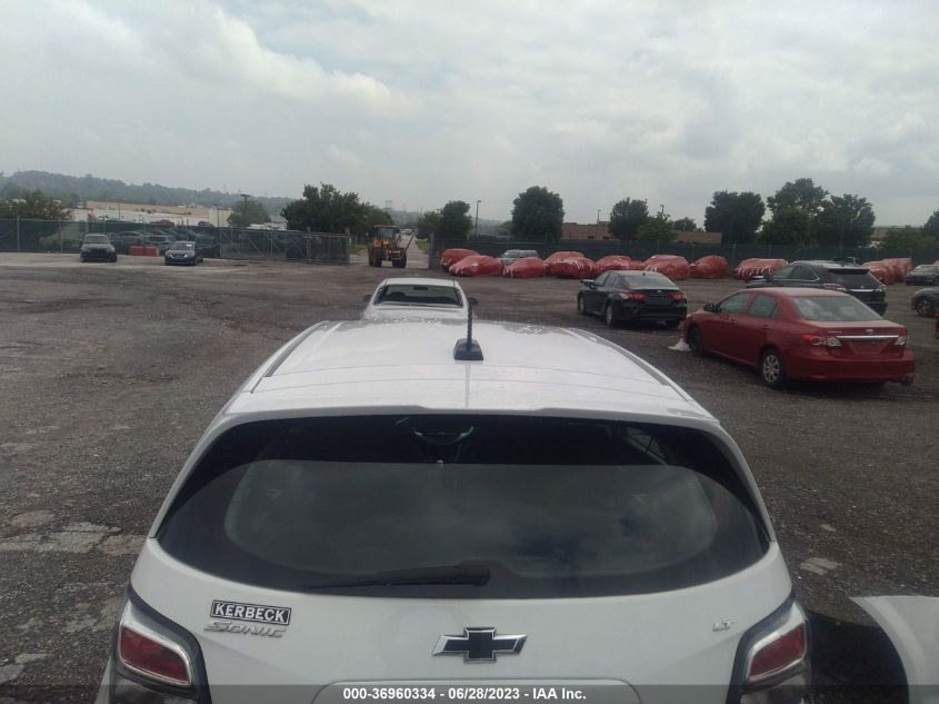 2018 CHEVROLET SONIC LT - 1G1JD6SG7J4105997