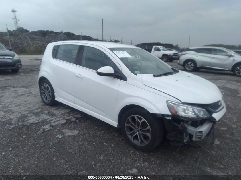 2018 CHEVROLET SONIC LT - 1G1JD6SG7J4105997