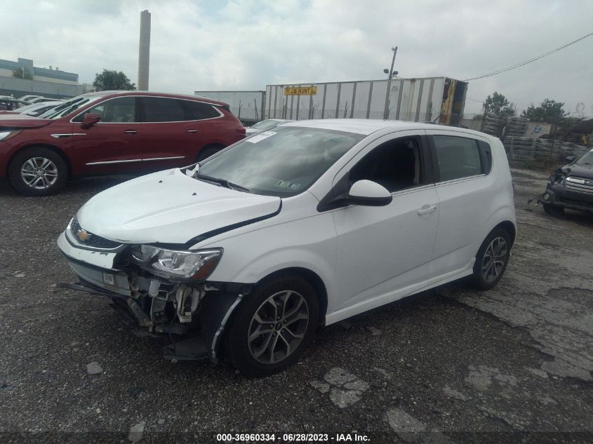 2018 CHEVROLET SONIC LT - 1G1JD6SG7J4105997