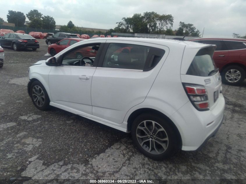 2018 CHEVROLET SONIC LT - 1G1JD6SG7J4105997