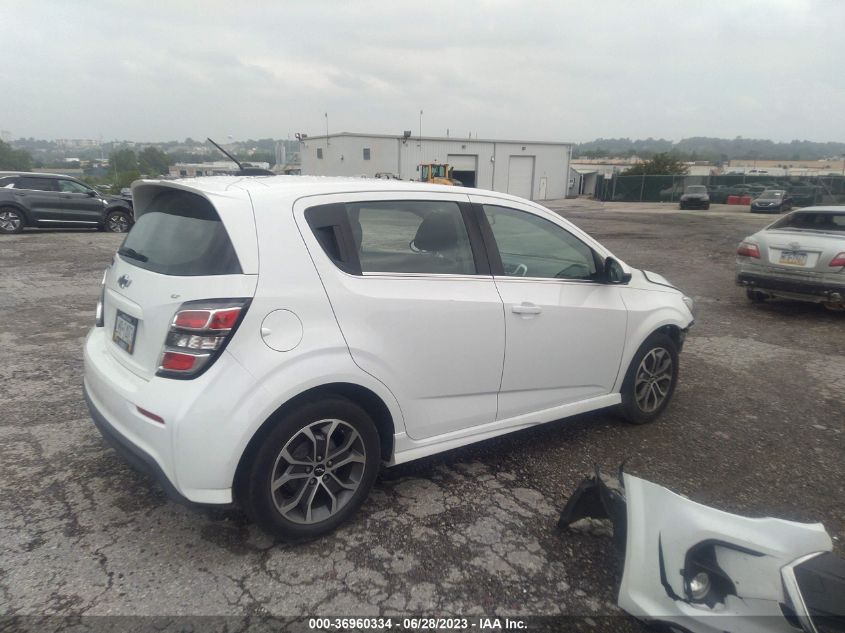 2018 CHEVROLET SONIC LT - 1G1JD6SG7J4105997