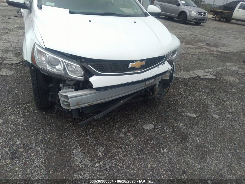 2018 CHEVROLET SONIC LT - 1G1JD6SG7J4105997