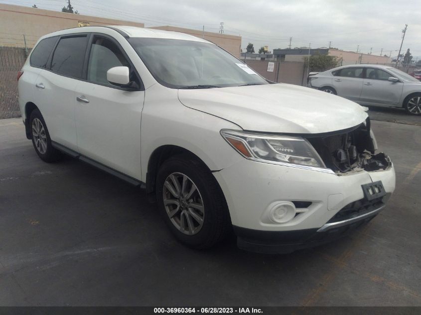 2014 NISSAN PATHFINDER S - 5N1AR2MN6EC732601