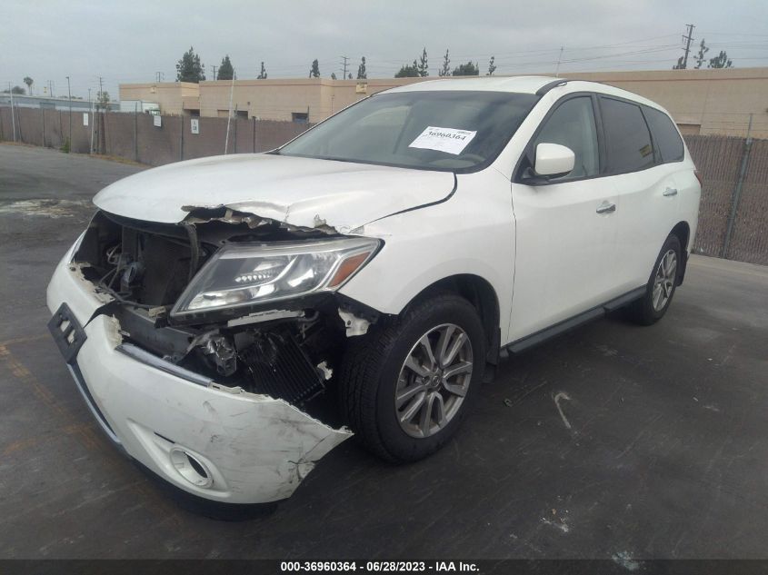 2014 NISSAN PATHFINDER S - 5N1AR2MN6EC732601