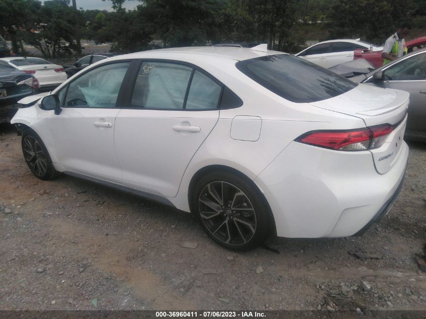 2022 TOYOTA COROLLA SE - 5YFS4MCE7NP138580