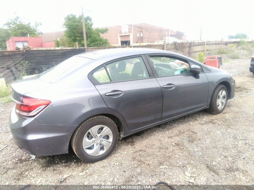 2014 HONDA CIVIC SEDAN LX - 2HGFB2F55EH552973