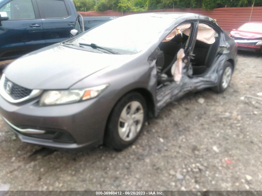 2014 HONDA CIVIC SEDAN LX - 2HGFB2F55EH552973