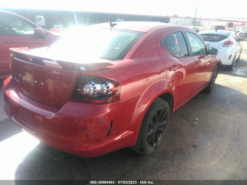2013 DODGE AVENGER SXT - 1C3CDZCBXDN633914