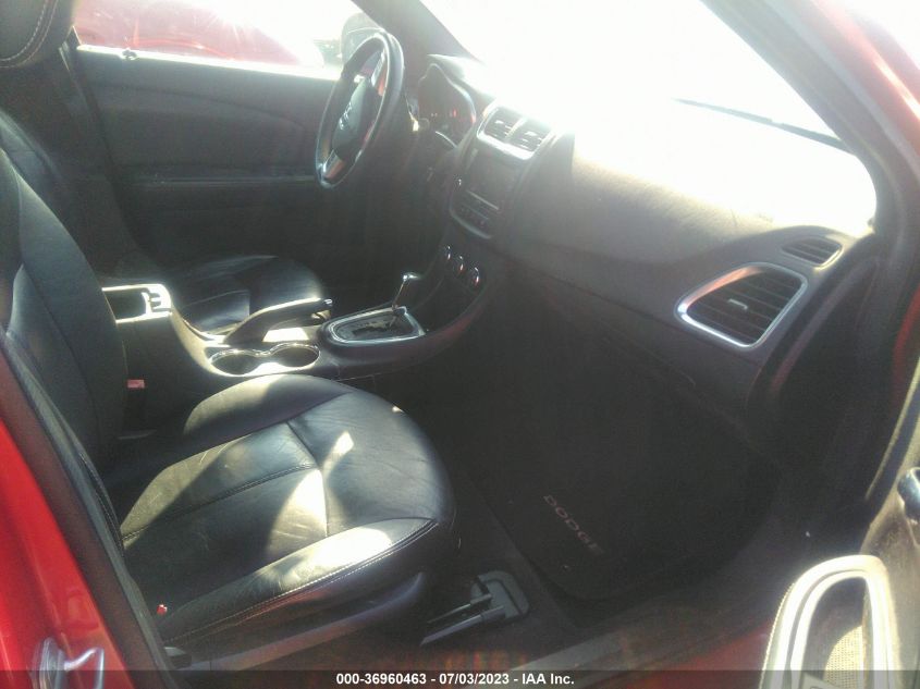 2013 DODGE AVENGER SXT - 1C3CDZCBXDN633914