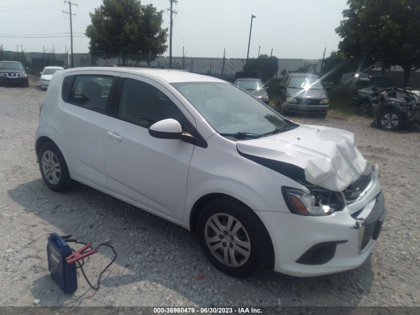 2017 CHEVROLET SONIC - 1G1JG6SG8H4170164