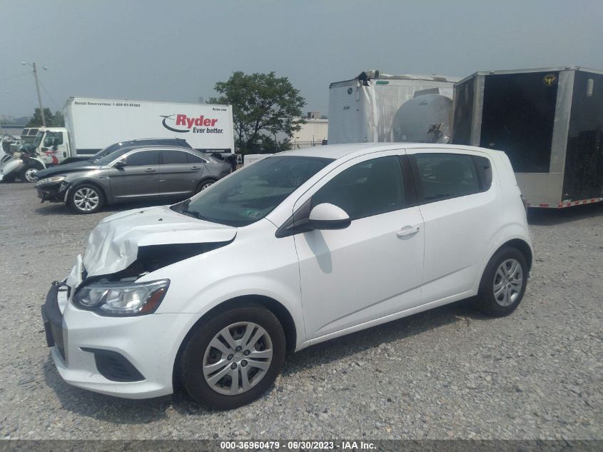 2017 CHEVROLET SONIC - 1G1JG6SG8H4170164