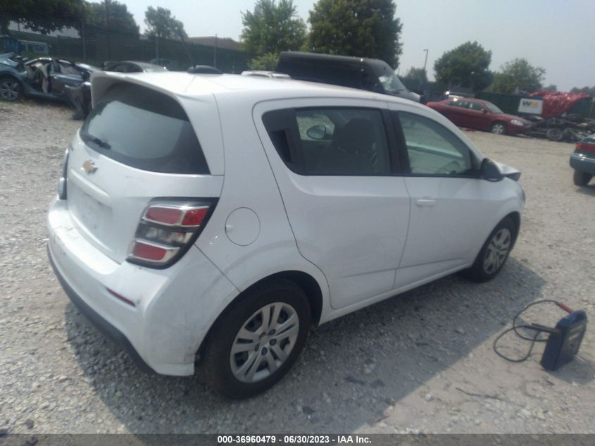 2017 CHEVROLET SONIC - 1G1JG6SG8H4170164