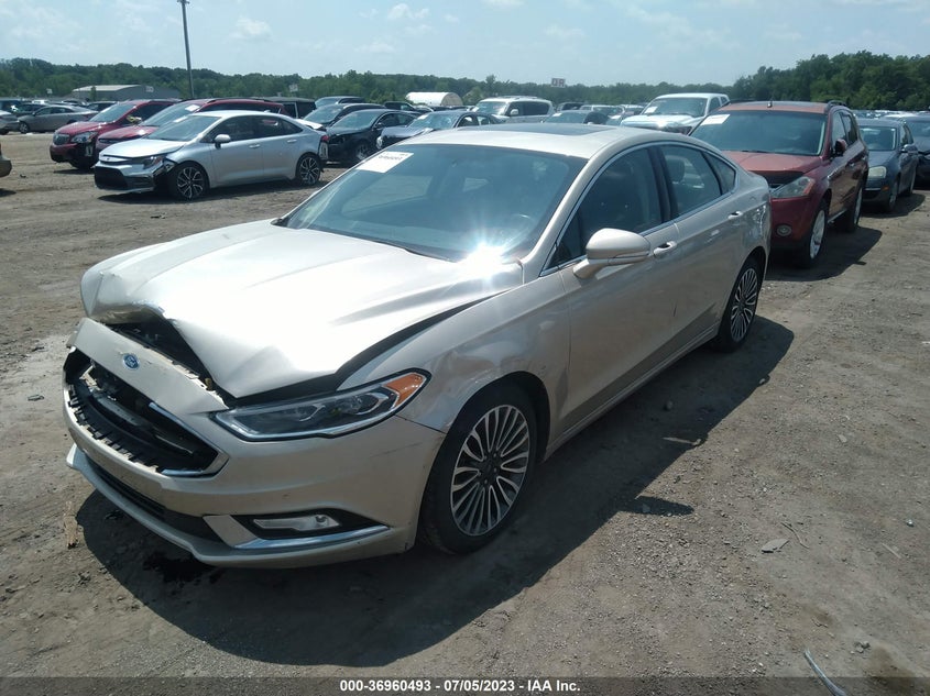 VIN 3FA6P0D93JR134300 2018 FORD FUSION TITANIUM/PLATINUM