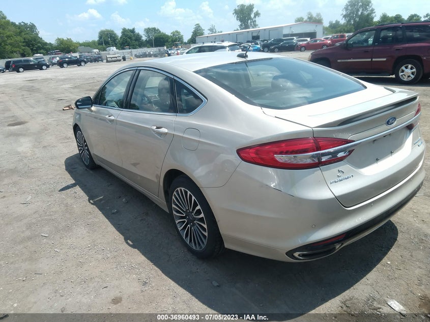 VIN 3FA6P0D93JR134300 2018 FORD FUSION TITANIUM/PLATINUM