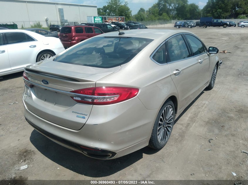 VIN 3FA6P0D93JR134300 2018 FORD FUSION TITANIUM/PLATINUM