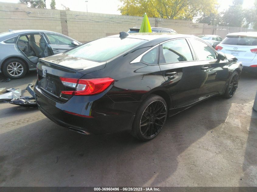 2019 HONDA ACCORD SEDAN SPORT 1.5T - 1HGCV1F31KA044934