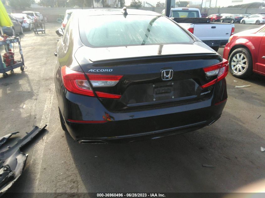 2019 HONDA ACCORD SEDAN SPORT 1.5T - 1HGCV1F31KA044934
