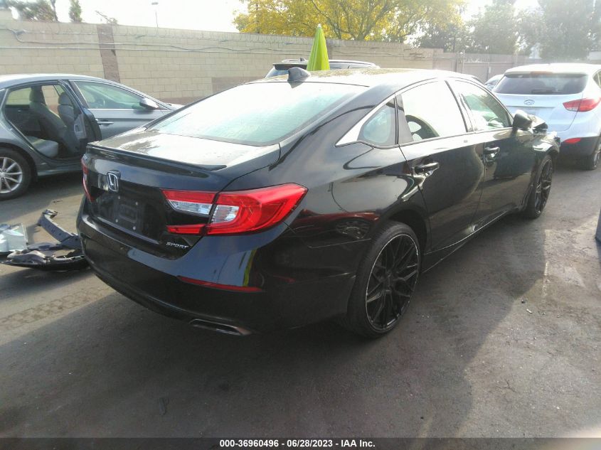 2019 HONDA ACCORD SEDAN SPORT 1.5T - 1HGCV1F31KA044934