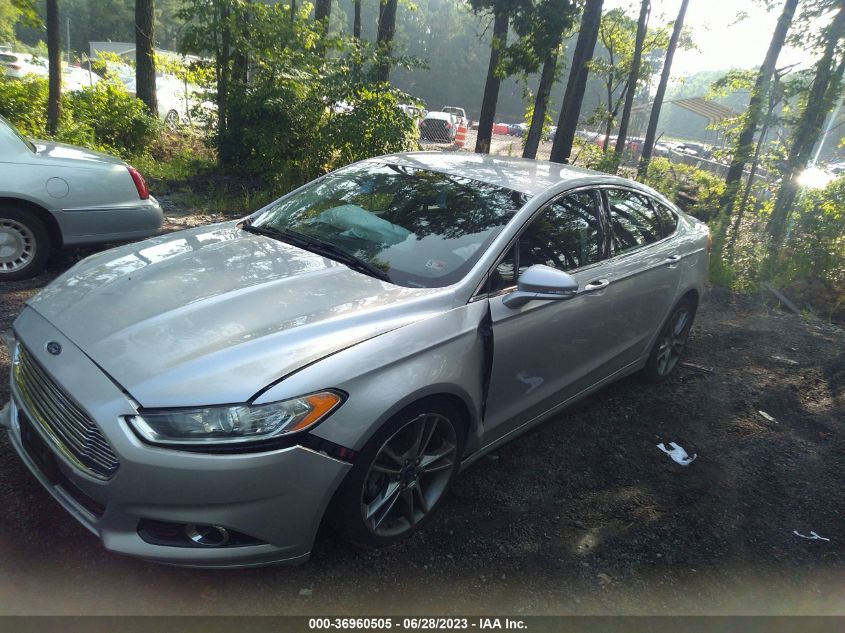 2013 FORD FUSION TITANIUM - 3FA6P0K95DR167564