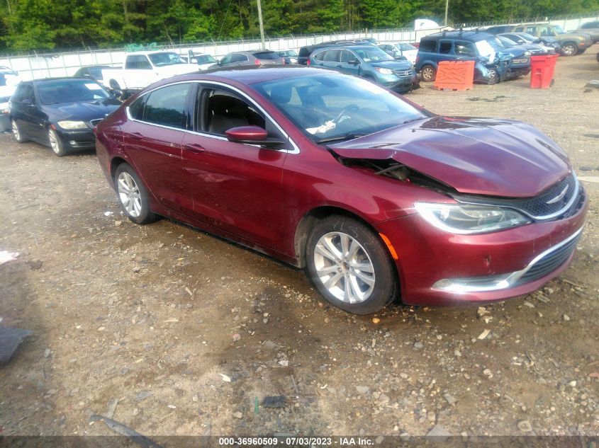 2017 CHRYSLER 200 LIMITED PLATINUM - 1C3CCCAB6HN509972