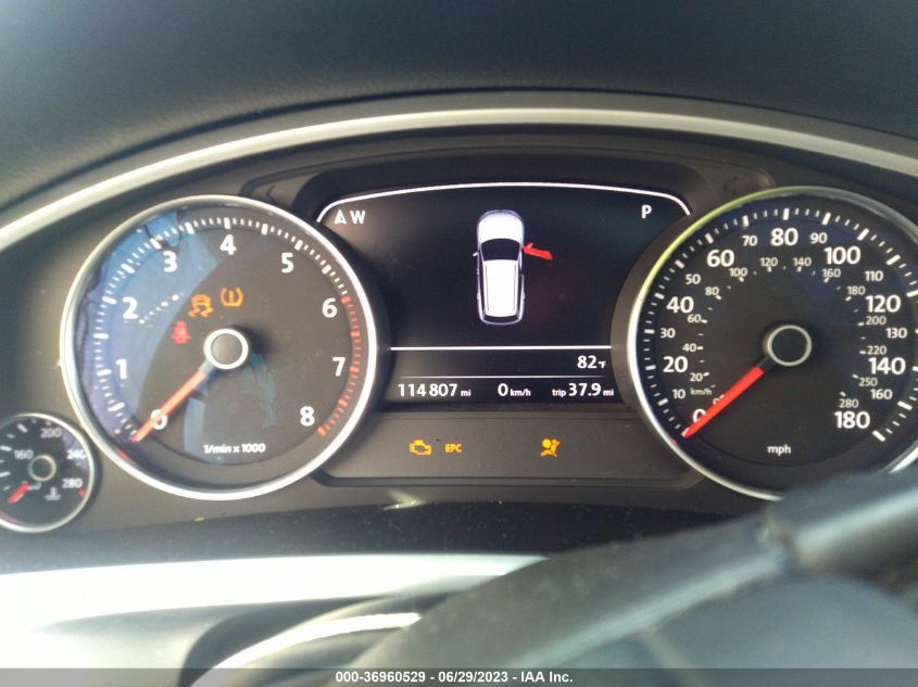 2013 VOLKSWAGEN TOUAREG V6 - WVGEF9BP9DD013049