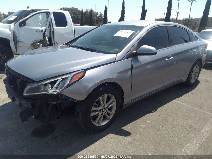 2015 HYUNDAI SONATA 2.4L SE - 5NPE24AF4FH155124