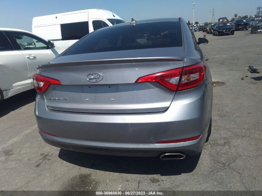 2015 HYUNDAI SONATA 2.4L SE - 5NPE24AF4FH155124