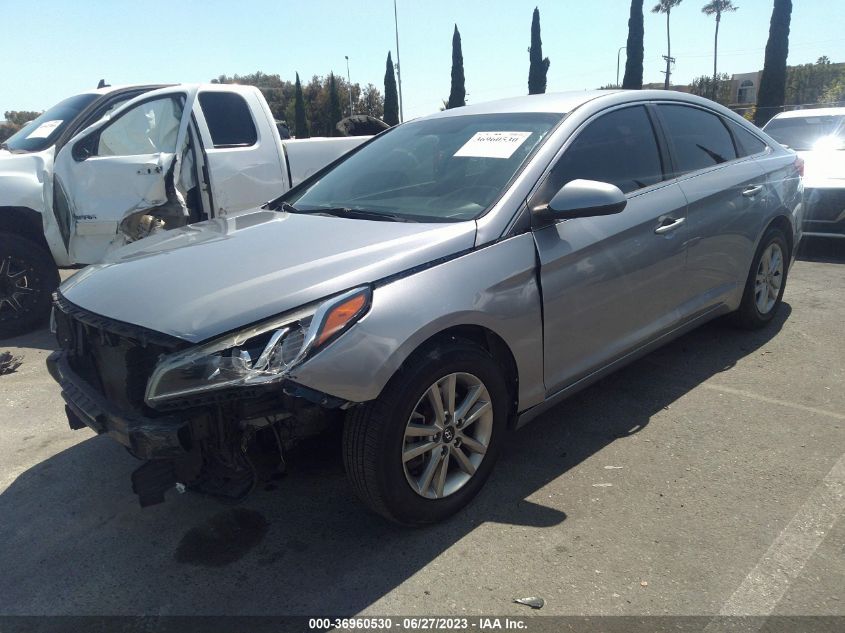 2015 HYUNDAI SONATA 2.4L SE - 5NPE24AF4FH155124