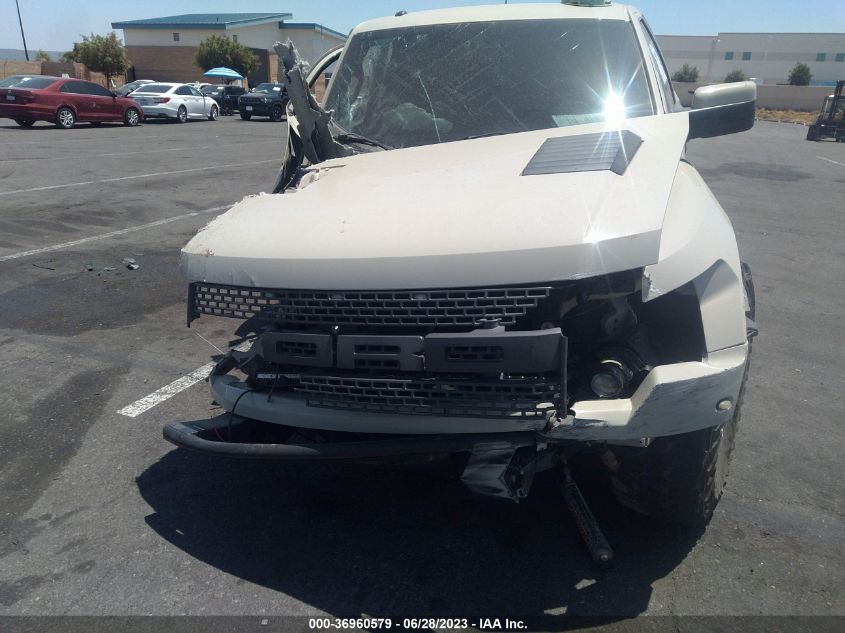 2013 FORD F-150 SVT RAPTOR - 1FTFW1R67DFD34101