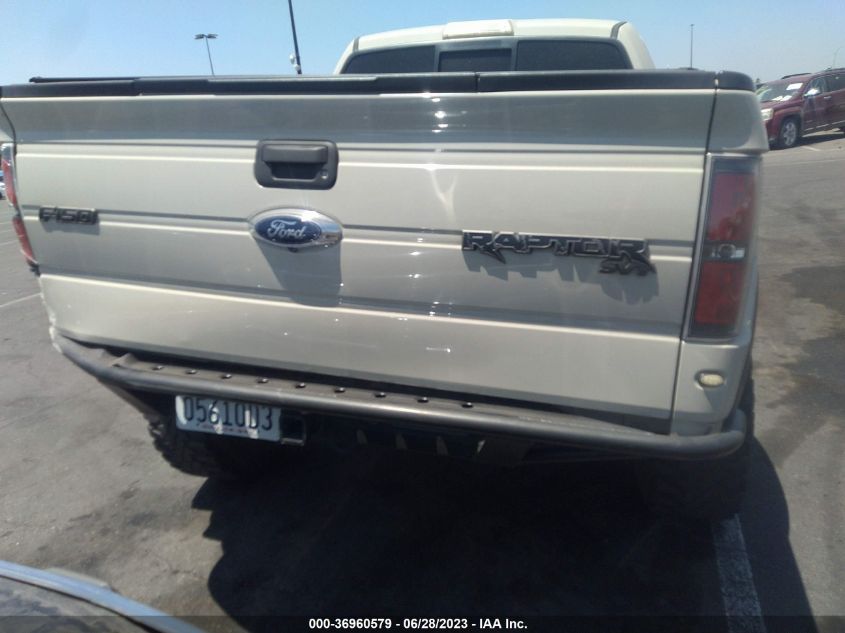 2013 FORD F-150 SVT RAPTOR - 1FTFW1R67DFD34101