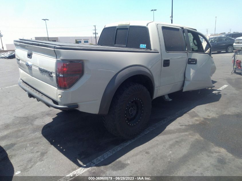 2013 FORD F-150 SVT RAPTOR - 1FTFW1R67DFD34101