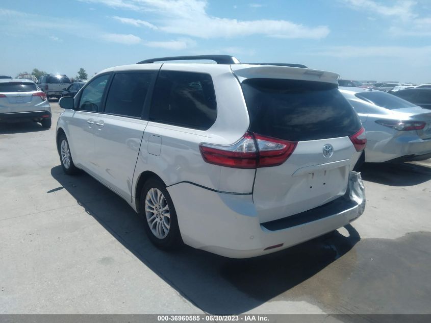 2017 TOYOTA SIENNA XLE AUTO ACCESS - 5TDYZ3DCXHS820030