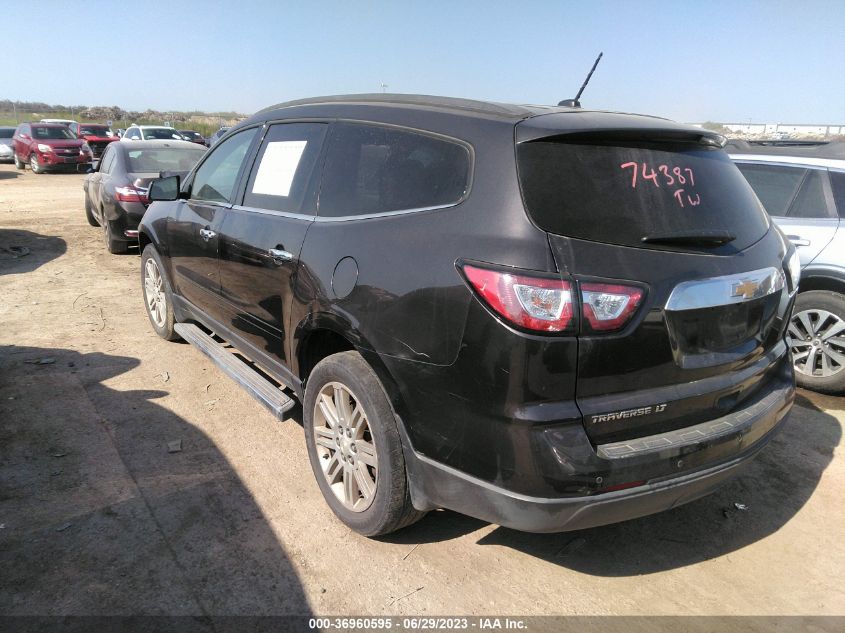 2014 CHEVROLET TRAVERSE LT - 1GNKVGKD8EJ166648