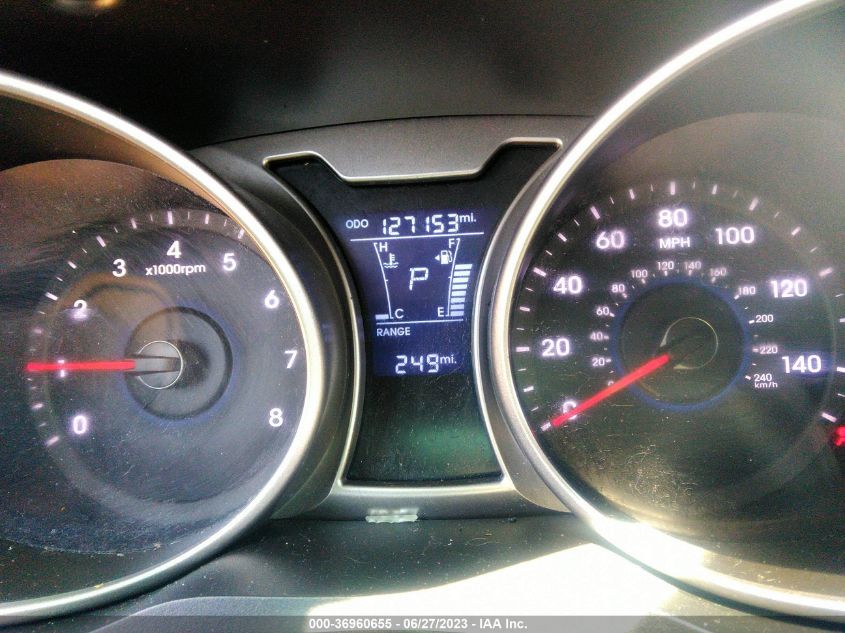2013 HYUNDAI VELOSTER W/BLACK INT - KMHTC6AD2DU092005