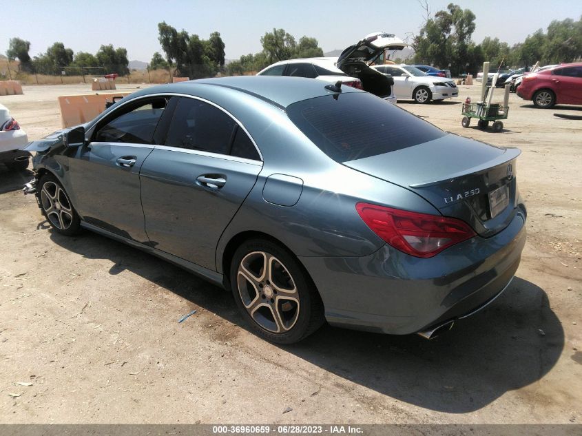 2014 MERCEDES-BENZ CLA-CLASS CLA 250 - WDDSJ4EB4EN105051