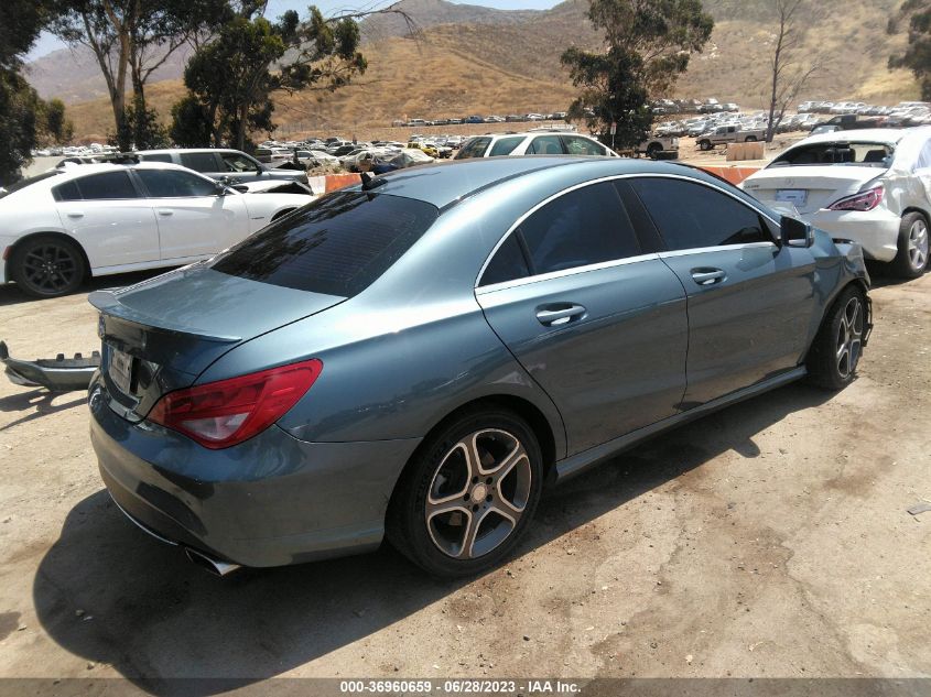 2014 MERCEDES-BENZ CLA-CLASS CLA 250 - WDDSJ4EB4EN105051