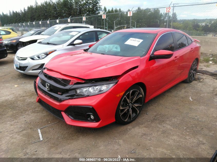2019 HONDA CIVIC SI SEDAN 2HGFC1E54KH702155
