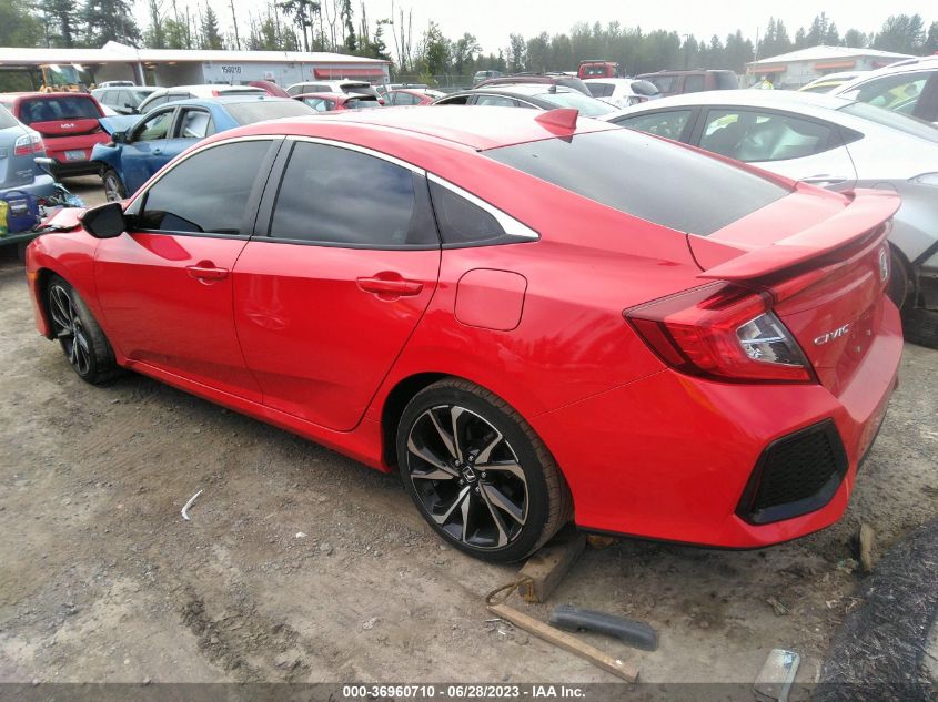 2019 HONDA CIVIC SI SEDAN 2HGFC1E54KH702155