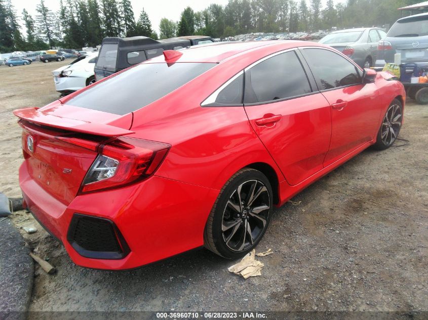 2019 HONDA CIVIC SI SEDAN 2HGFC1E54KH702155
