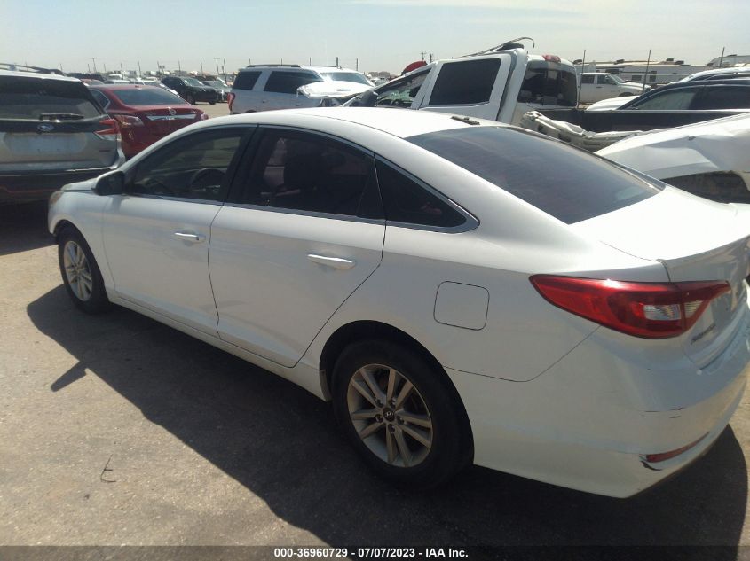 2016 HYUNDAI SONATA 2.4L - 5NPE24AF4GH417628