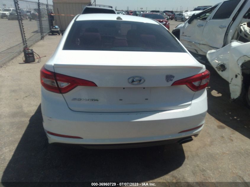 2016 HYUNDAI SONATA 2.4L - 5NPE24AF4GH417628