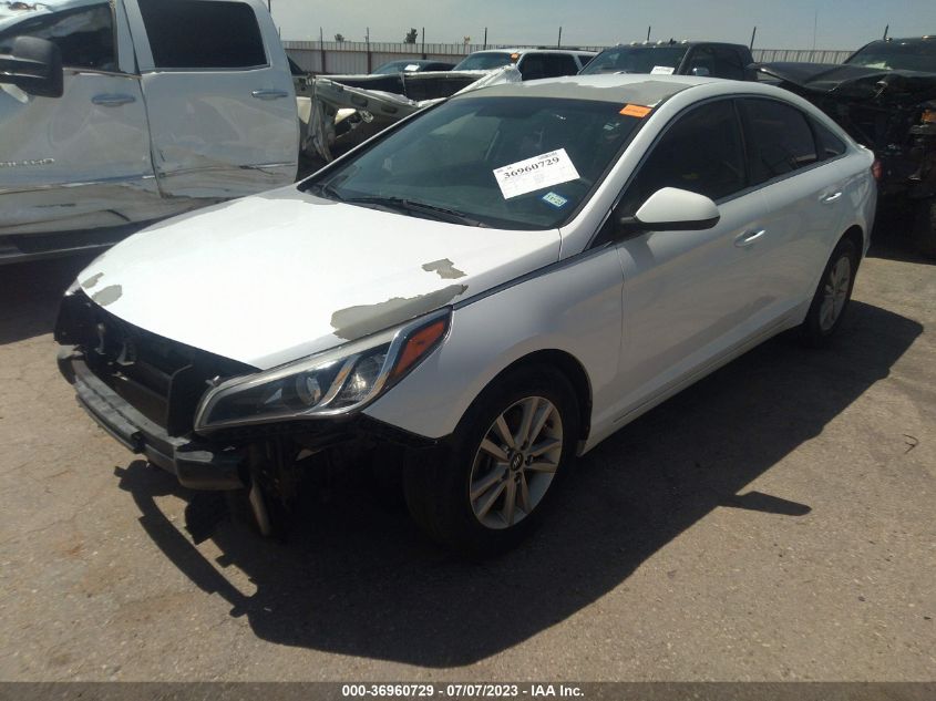 2016 HYUNDAI SONATA 2.4L - 5NPE24AF4GH417628