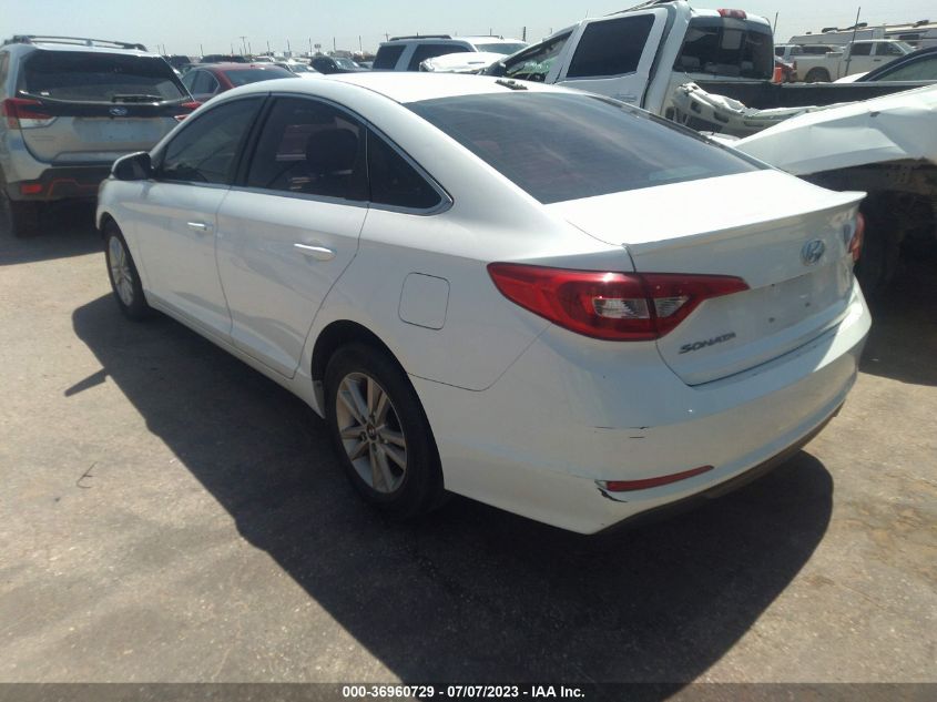 2016 HYUNDAI SONATA 2.4L - 5NPE24AF4GH417628