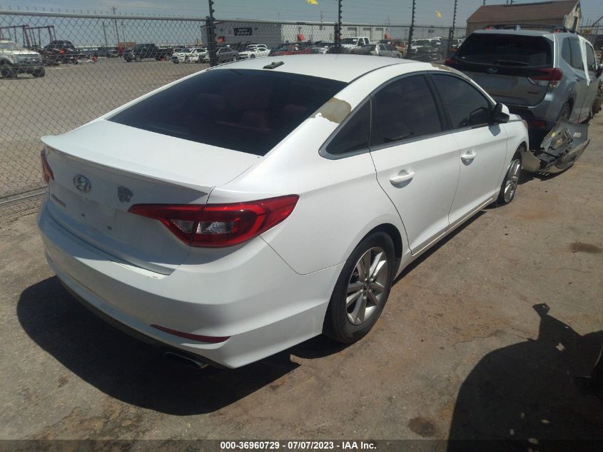 2016 HYUNDAI SONATA 2.4L - 5NPE24AF4GH417628