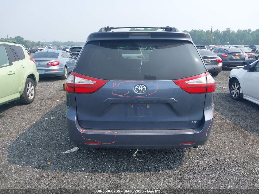 2017 TOYOTA SIENNA LE - 5TDKZ3DC9HS811292